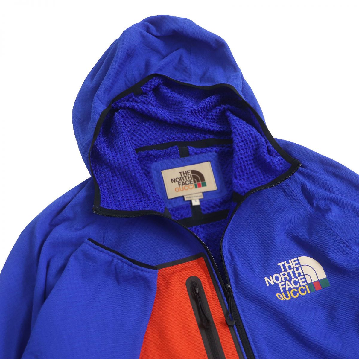 GUCCI Hoodie Main: 100% polyester blue mens M