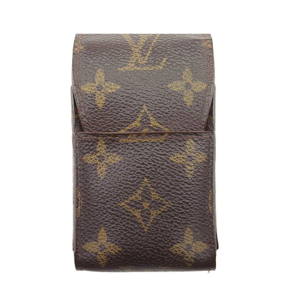 LOUIS VUITTON Cigarette case M63024 Brown beige Etui cigarette