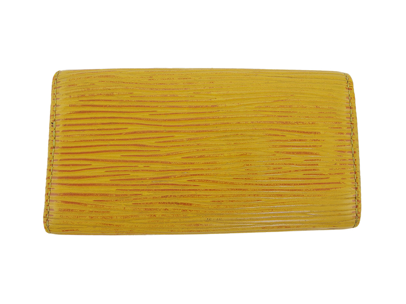 LOUIS VUITTON Key case Key holder yellow Multicles4
