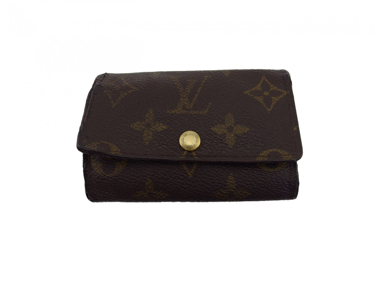 LOUIS VUITTON Key case Key holder  M62630 Brown beige Multicles6