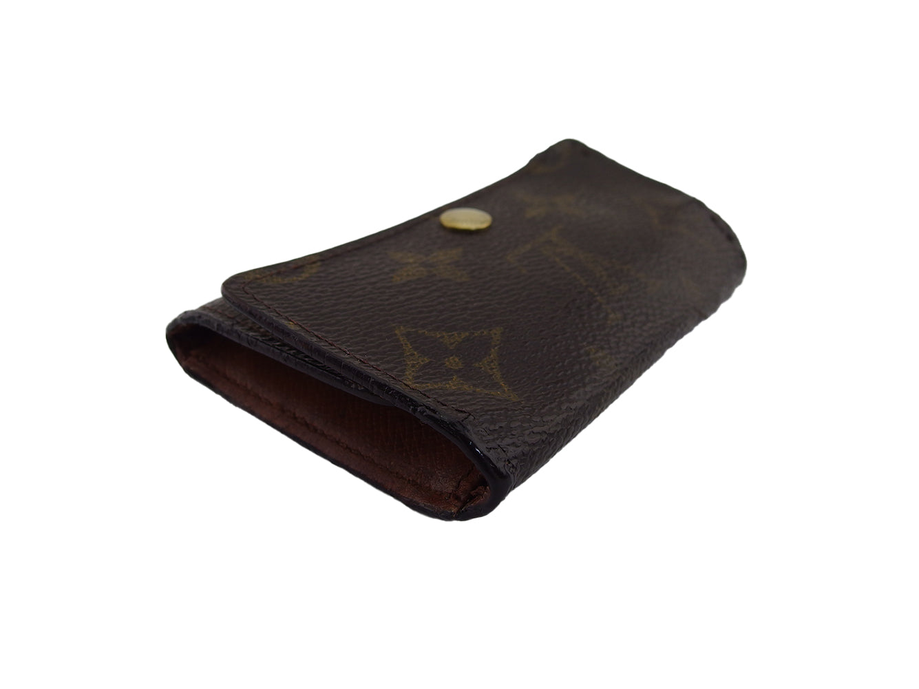 LOUIS VUITTON Key case Key holder  M62630 Brown beige Multicles6
