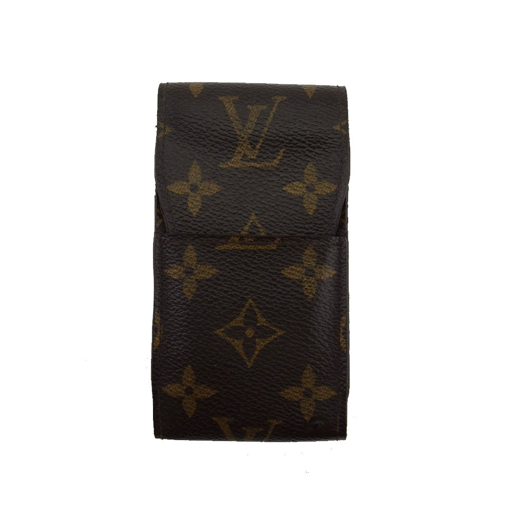 LOUIS VUITTON Cigarette case M63024 Brown beige Etui cigarette