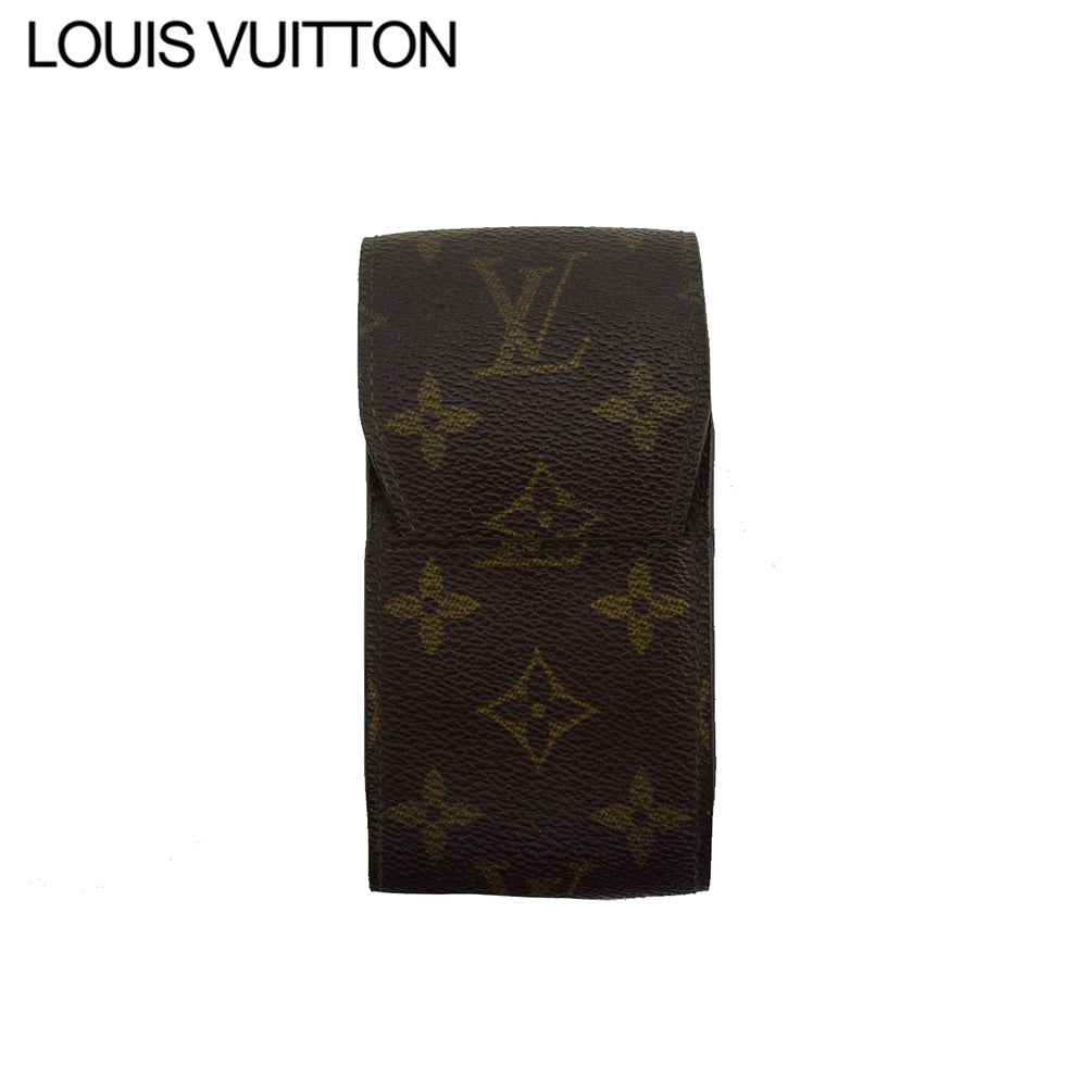 LOUIS VUITTON Cigarette case M63024 Brown beige Etui cigarette