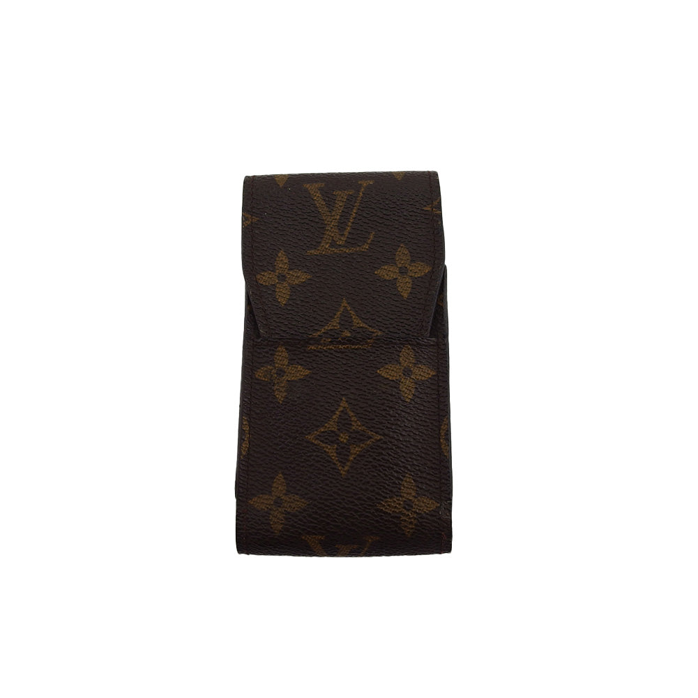 LOUIS VUITTON Cigarette case M63024 Brown beige Etui cigarette