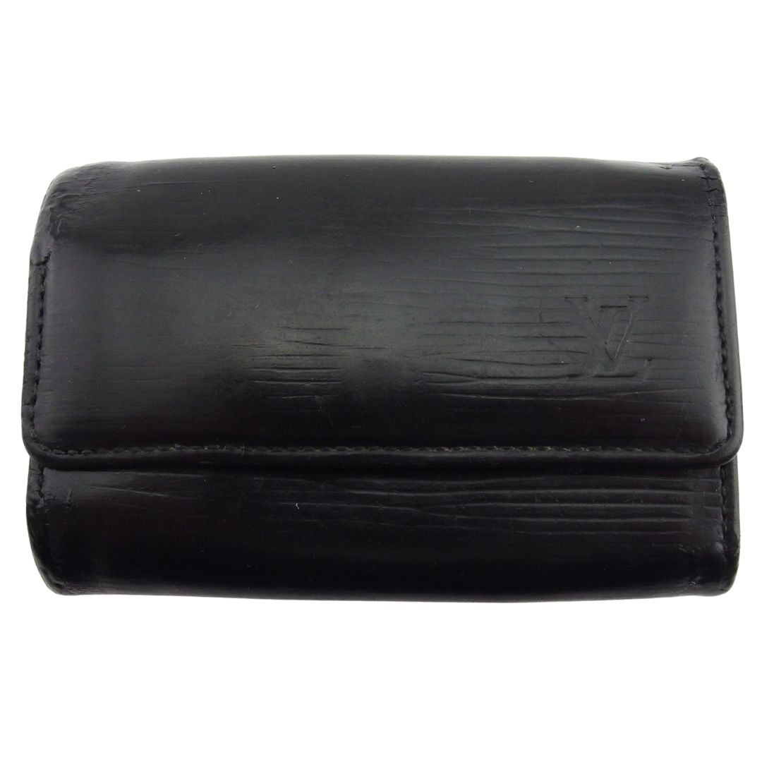 LOUIS VUITTON Key case Key holder M63812 black Multicles6