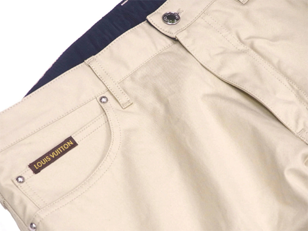 LOUIS VUITTON Pants beige USA34