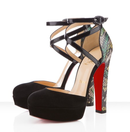 CHRISTIAN LOUBOUTIN LA FAVORITA 140mm PLATFORM PUMP