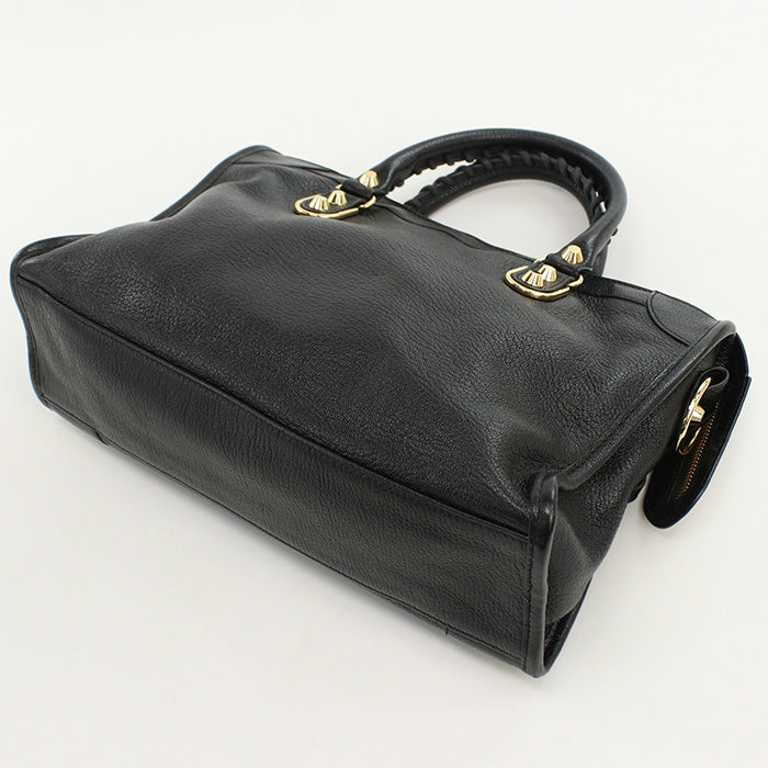 BALENCIAGA 432831 2WAY Handbag leather black Women