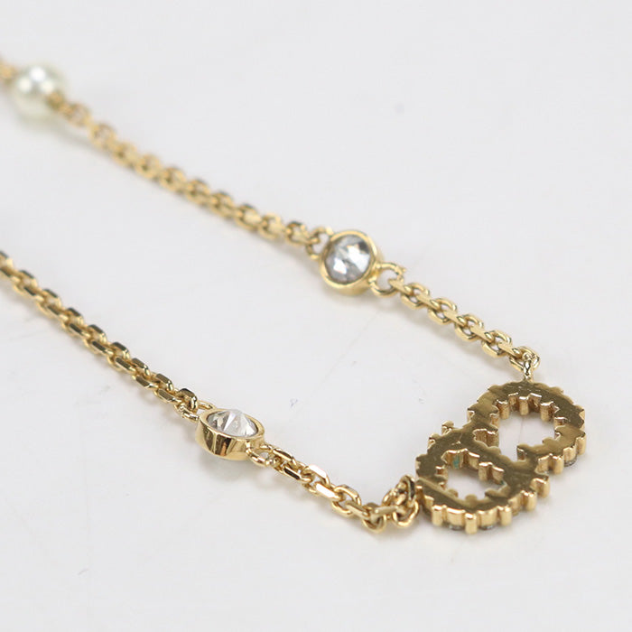 Dior N1033CDLCY_D301 Claire Die Lune Necklace metal/Ji Luconia gold Women