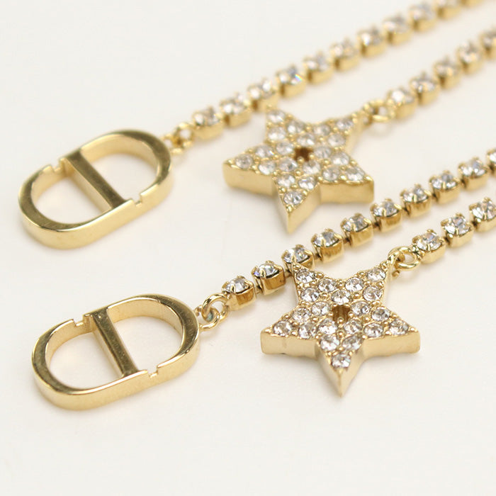 Dior E1270TRICY_D301 Dior Tribal Pierce Pierce metal/Resin pearl gold Women
