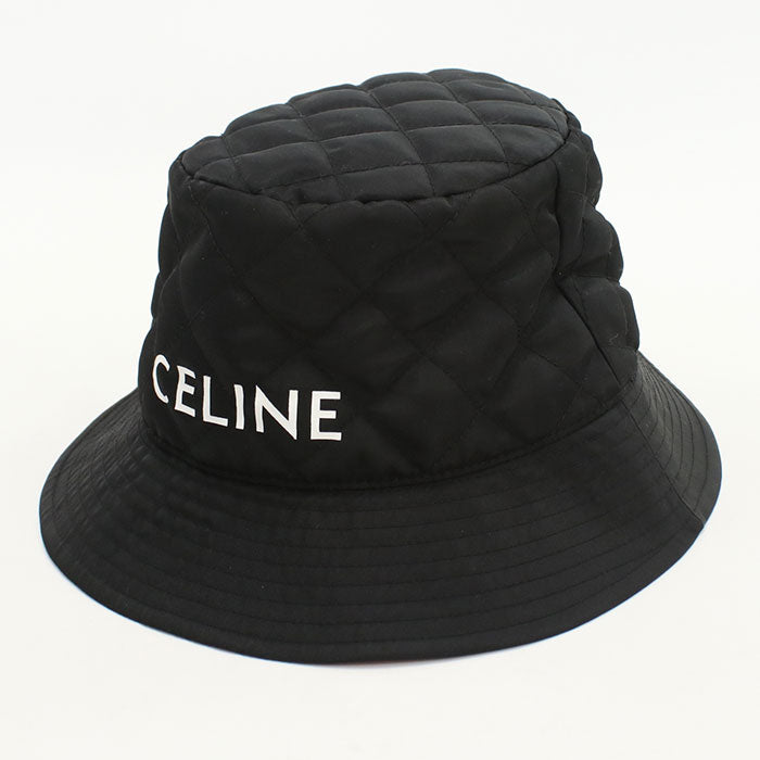 CELINE 2AUB8930C Bucket hat hat/100% nylon black unisex