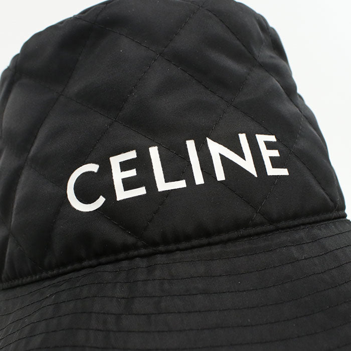 CELINE 2AUB8930C Bucket hat hat/100% nylon black unisex