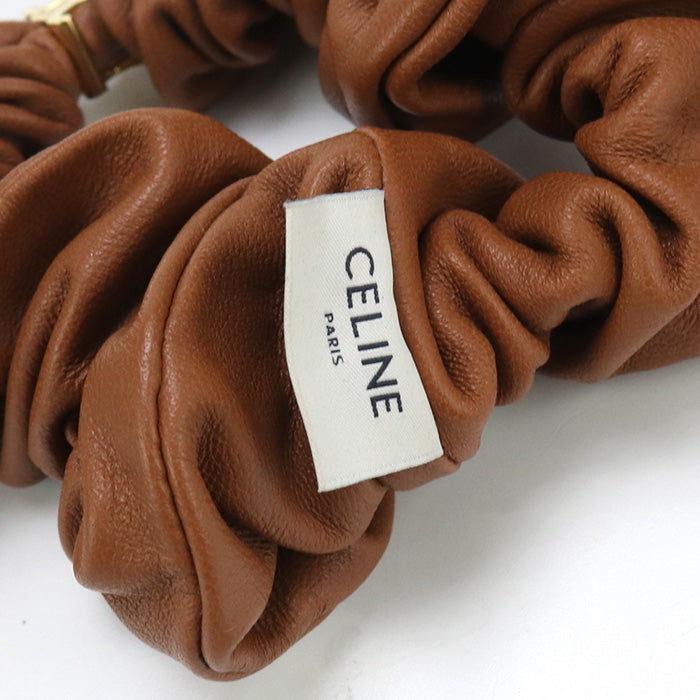 CELINE Triomphe Shush lambskin brown Women