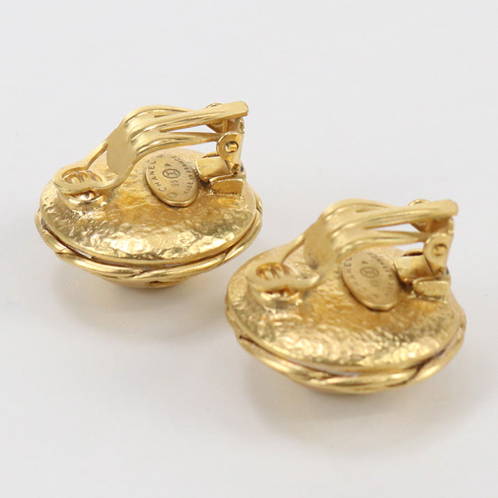 CHANEL CH70103 Vintage earring Earring metal gold Women