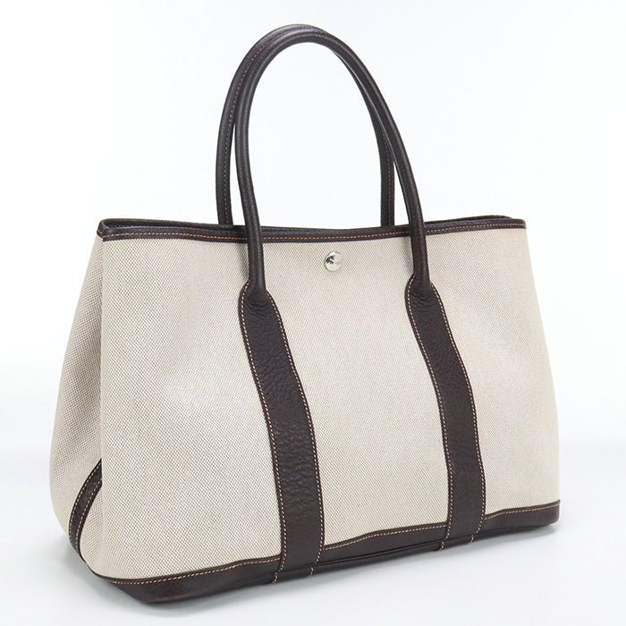 HERMES HE82033 Garden party PM Tote Bag beige Women