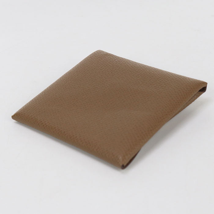 HERMES Coin Purse Bastia Coin Pocket Epsom Brown Women(unisex)