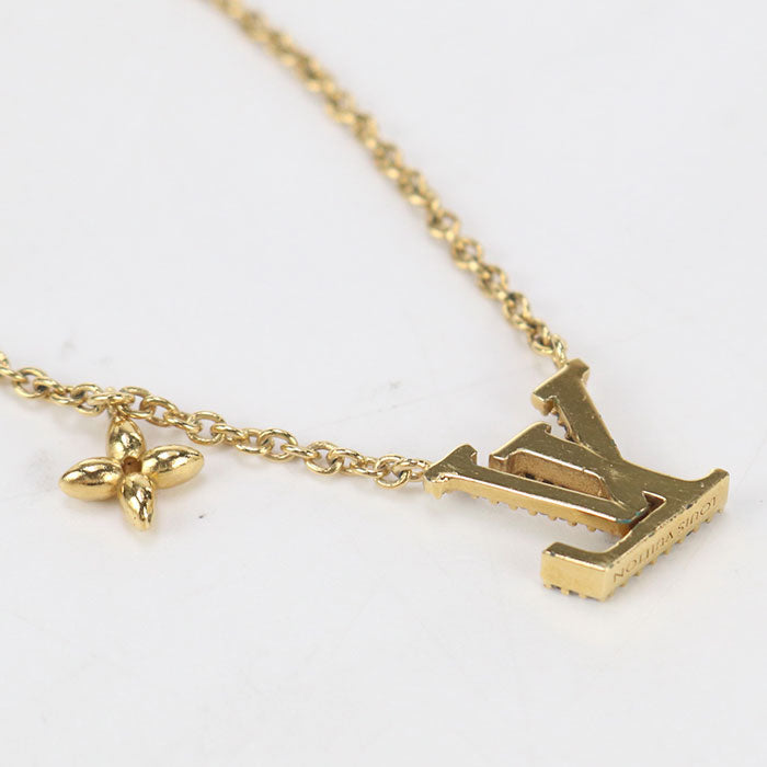 LOUIS VUITTON M00596 Necklace Necklaceã»LV Iconic Monogram Flower metal,Rhinestone Women