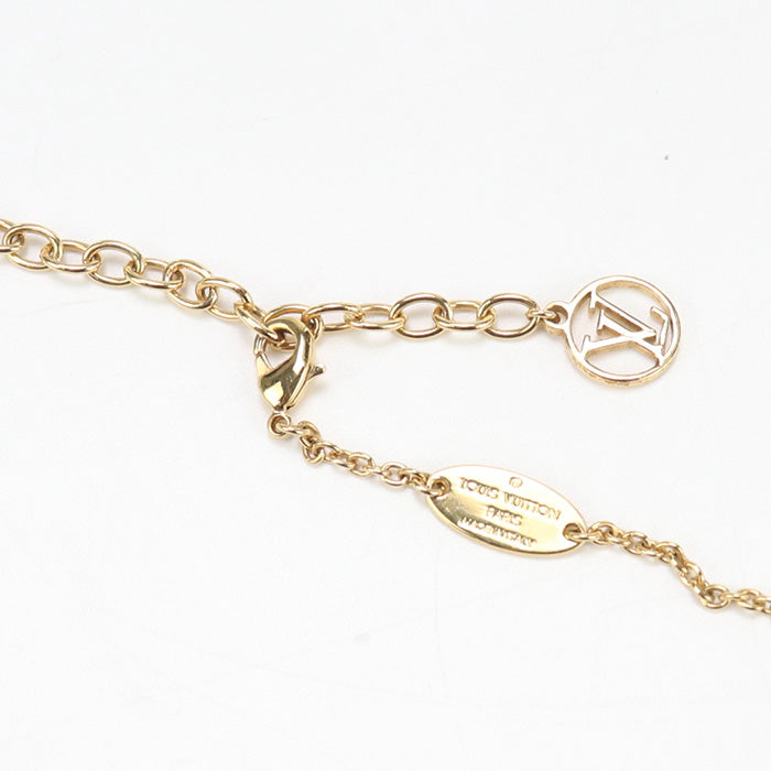 LOUIS VUITTON M00596 Necklace Collier LV Iconic Necklace Pendant metal, Rhinestones gold Women