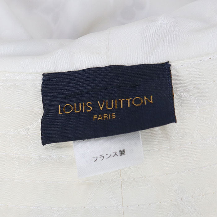 LOUIS VUITTON M76719 hat Monogram Bob Lovelygram hat polyamide white unisex