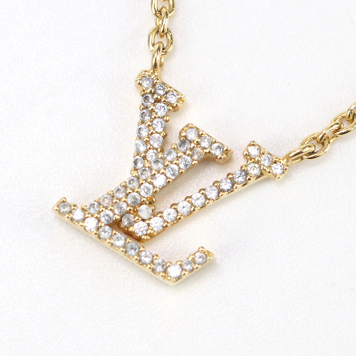 LOUIS VUITTON M00596 LV Iconic Necklace metal gold Women