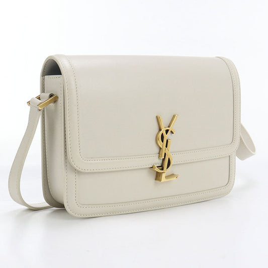 SAINT LAURENT 634305 Solferino Shoulder Bag leather white  Women