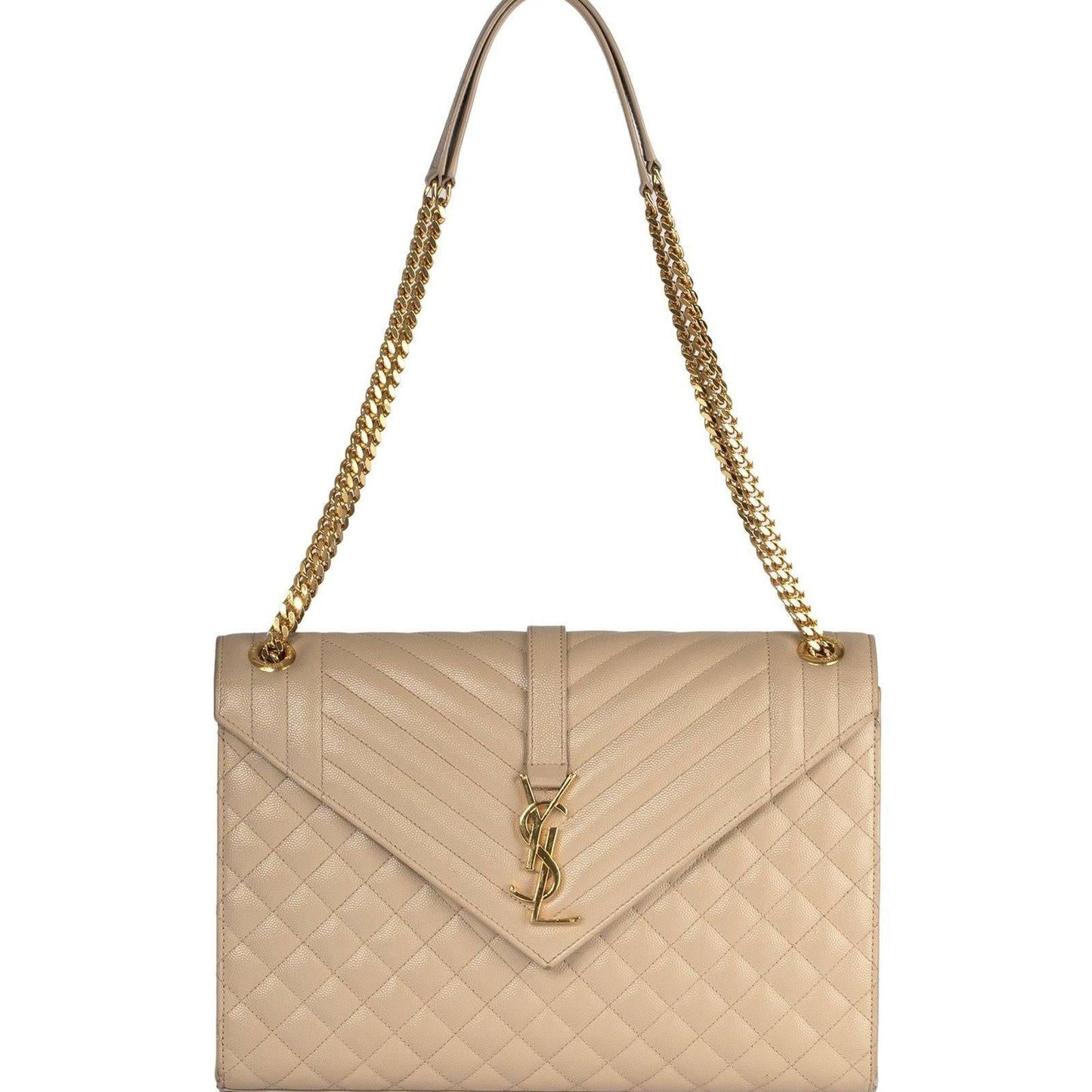 Yves Saint Laurent 2019 Large Monogram Envelope Shoulder Bag