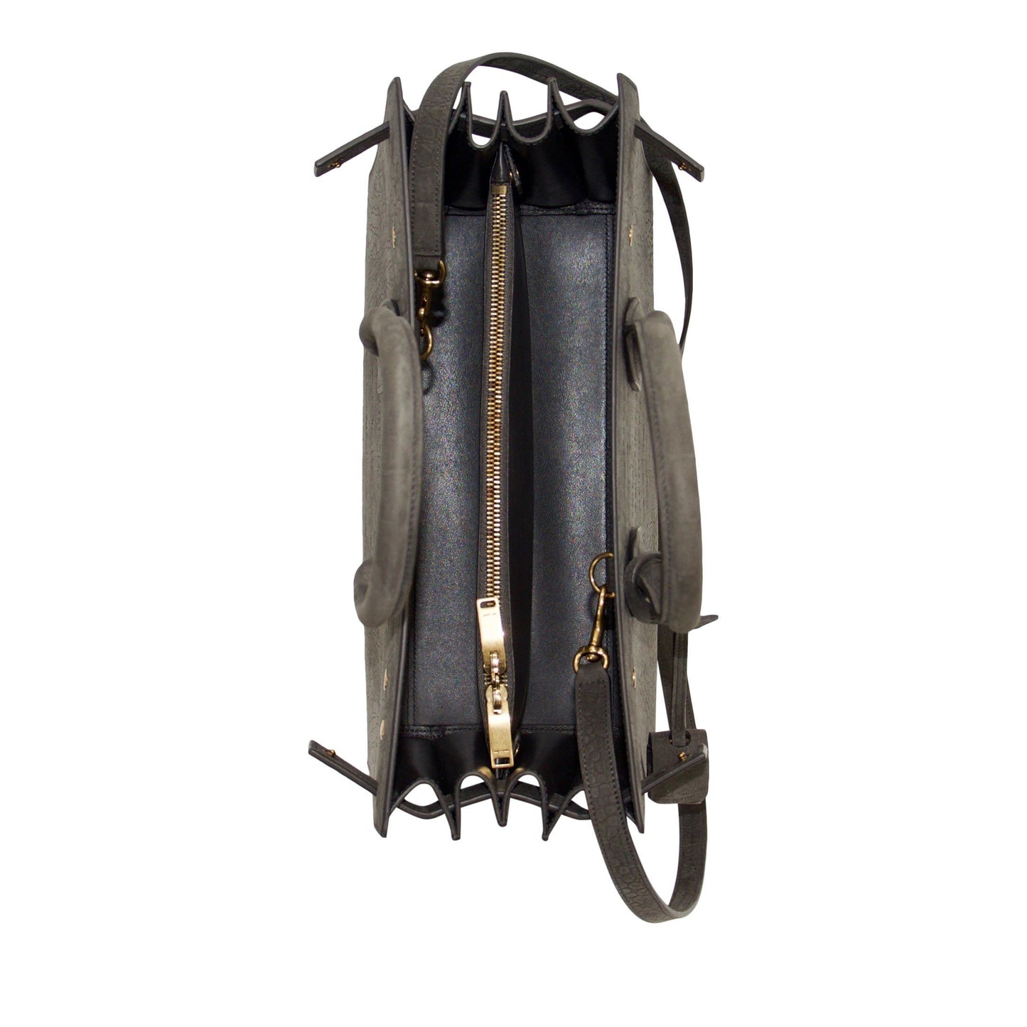 Yves Saint Laurent Crocodile-Embossed Sac De Jour