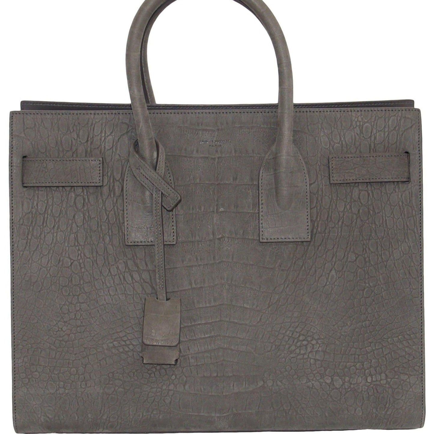 Yves Saint Laurent Crocodile-Embossed Sac De Jour