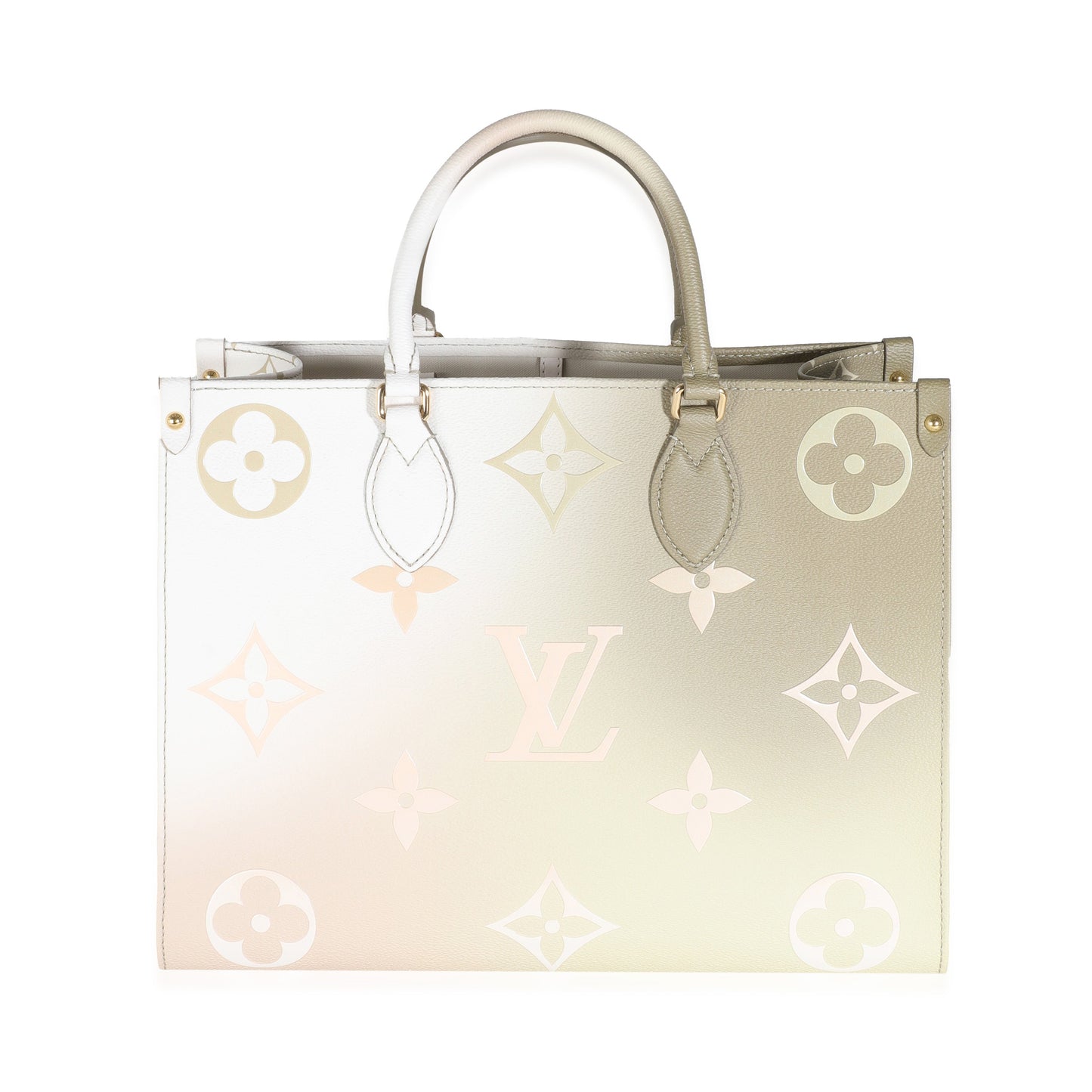 Louis Vuitton Khaki Monogram Canvas Spring In The City Sunset Onthego MM