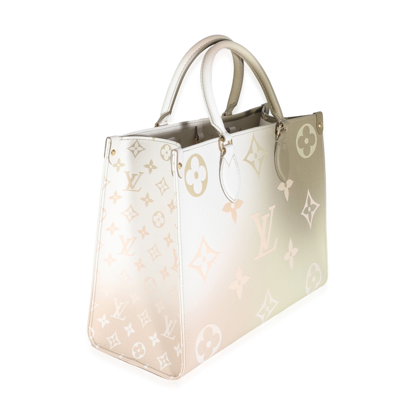 Louis Vuitton Khaki Monogram Canvas Spring In The City Sunset Onthego MM