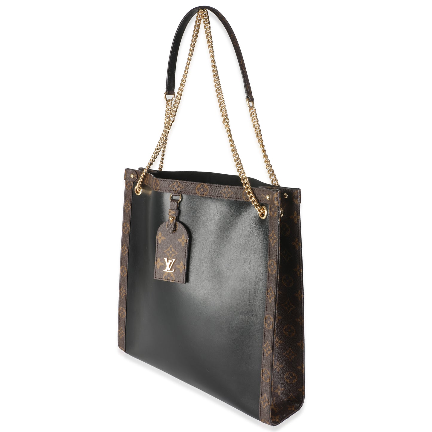 Louis Vuitton Black Calfskin Monogram Canvas Nova MMVibe