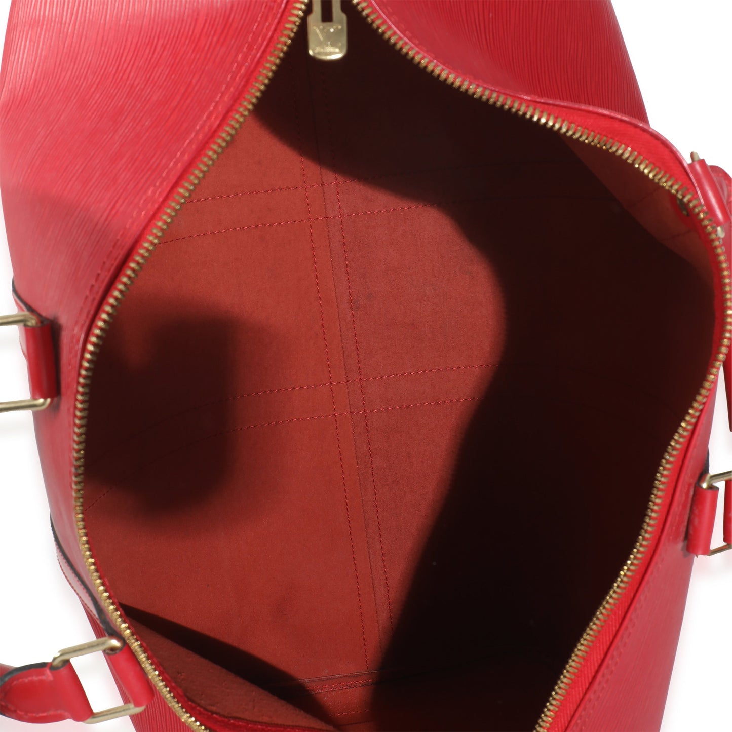 Louis Vuitton Vintage Red Epi Keepall 45