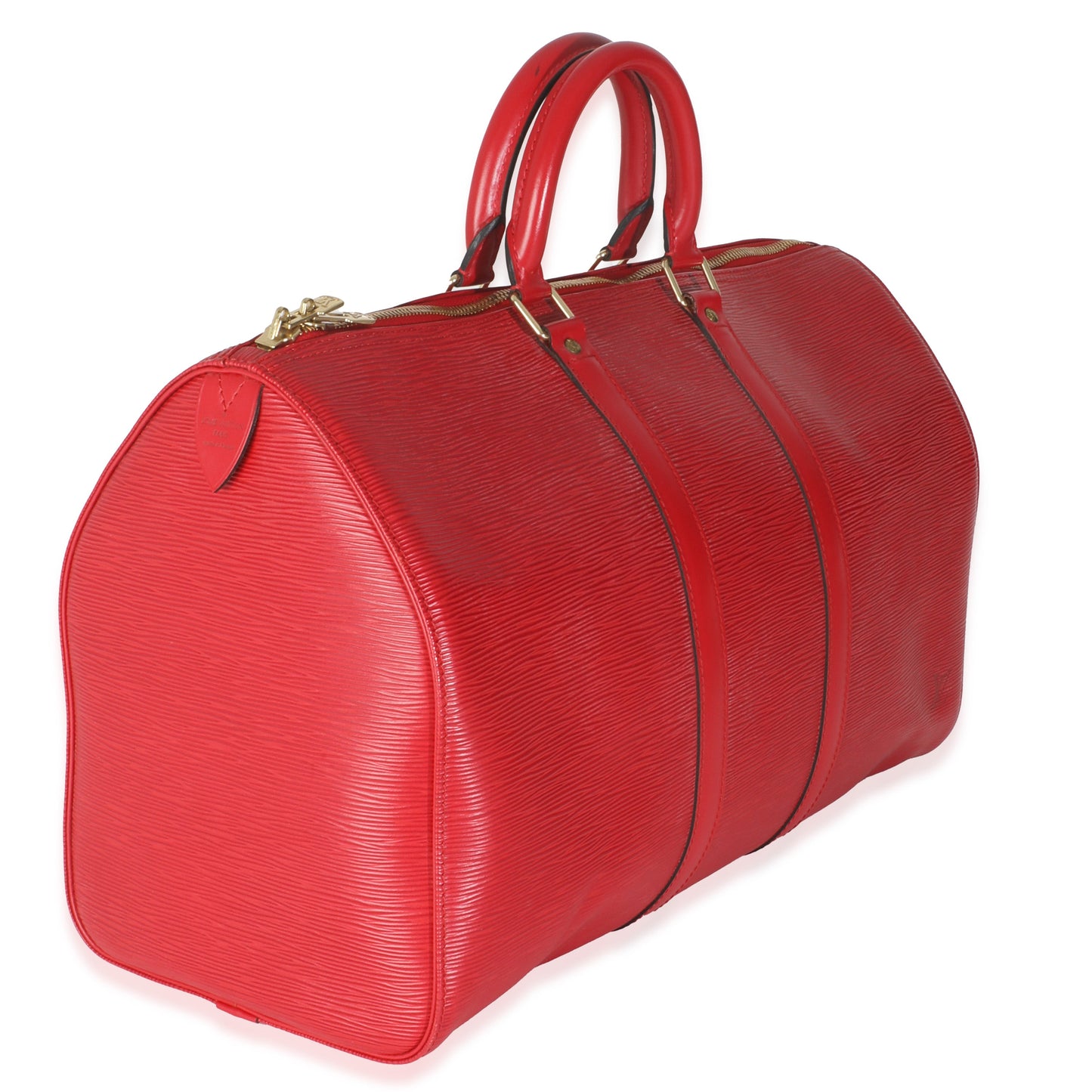 Louis Vuitton Vintage Red Epi Keepall 45