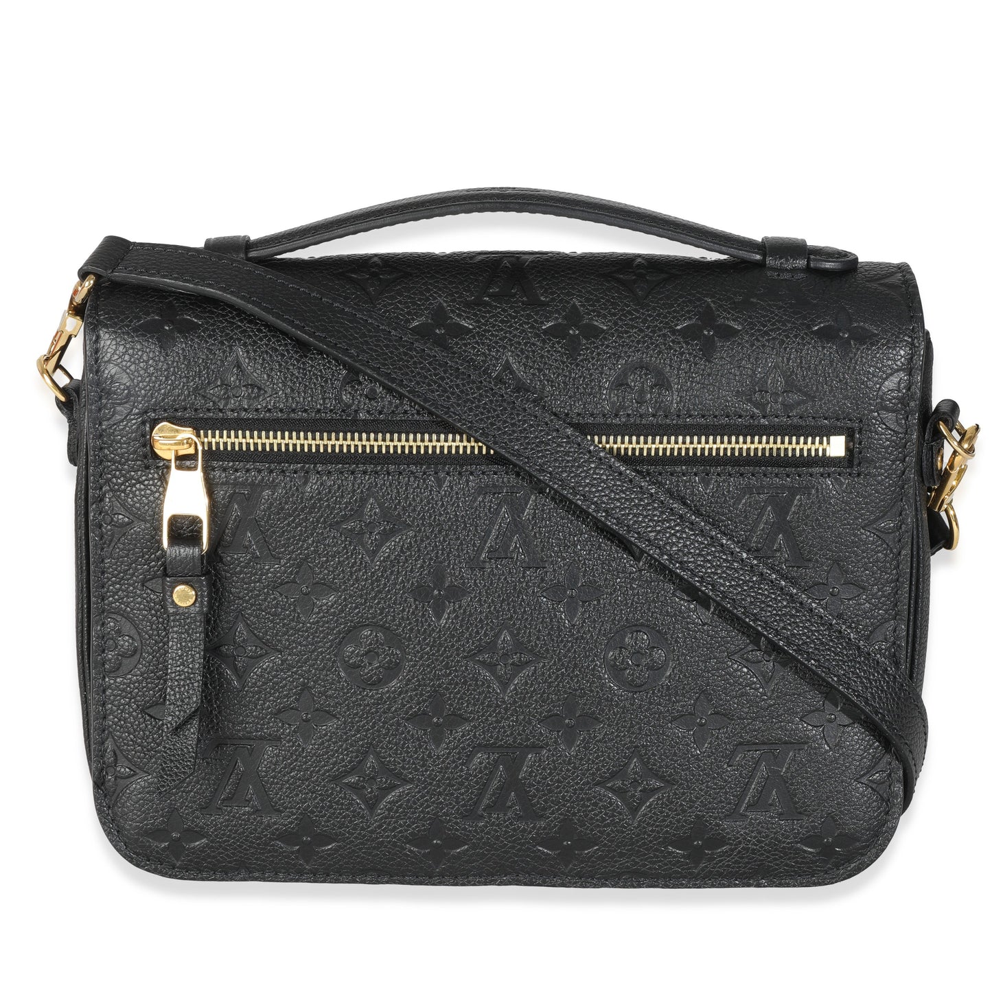 Louis Vuitton Black Monogram Empreinte Pochette Metis
