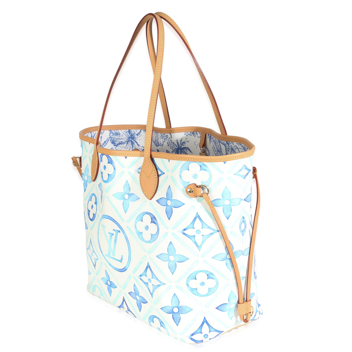 Louis Vuitton Lagoon Blue Monogram Canvas Tiles By The Pool 2.0 Neverfull MM