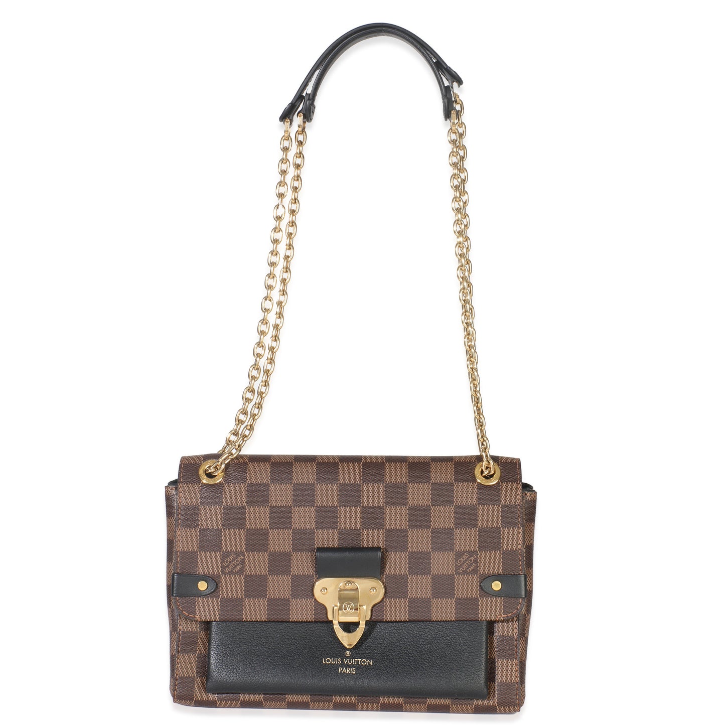 Louis Vuitton Damier Ebene and Black Vavin PM