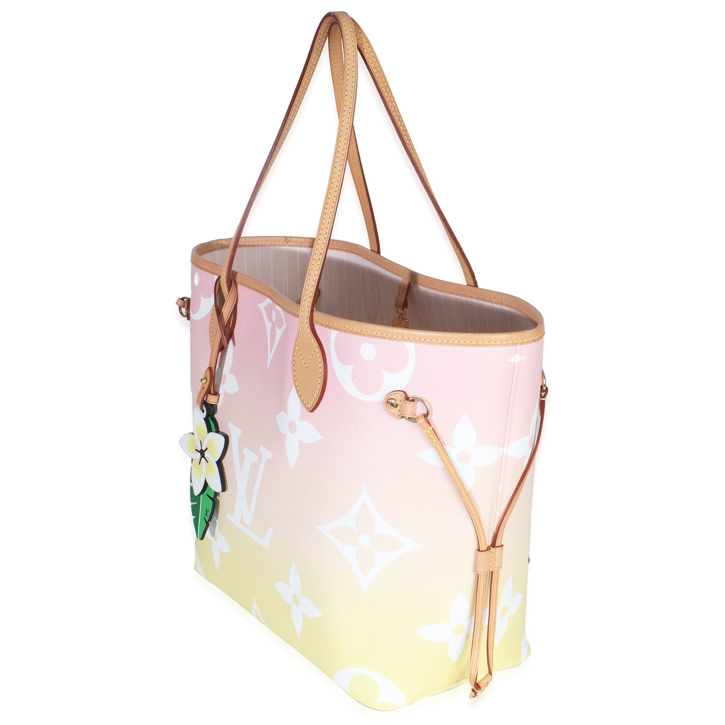 Louis Vuitton Light Pink Monogram Giant Canvas By The Pool Neverfull MM