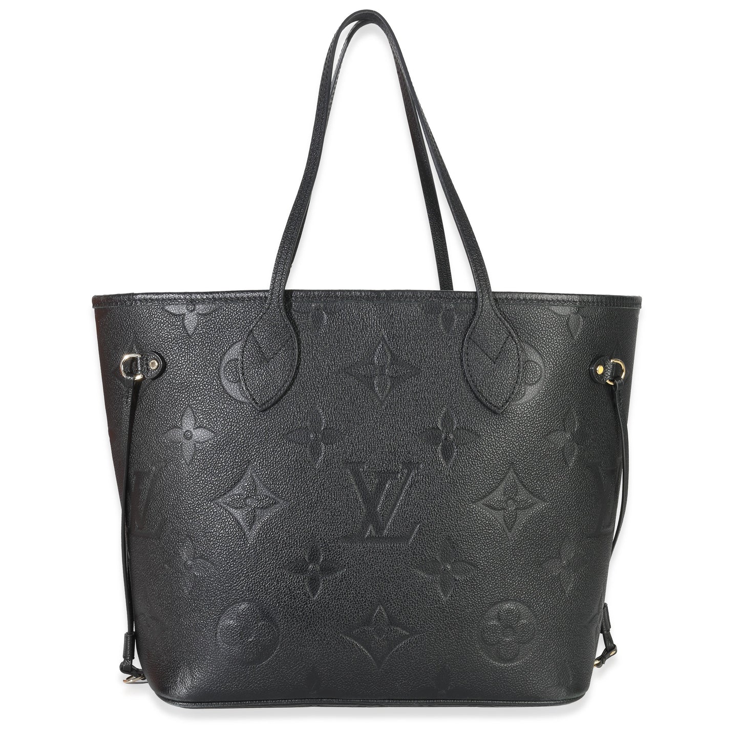Louis Vuitton Black Giant Monogram Empreinte Neverfull MM
