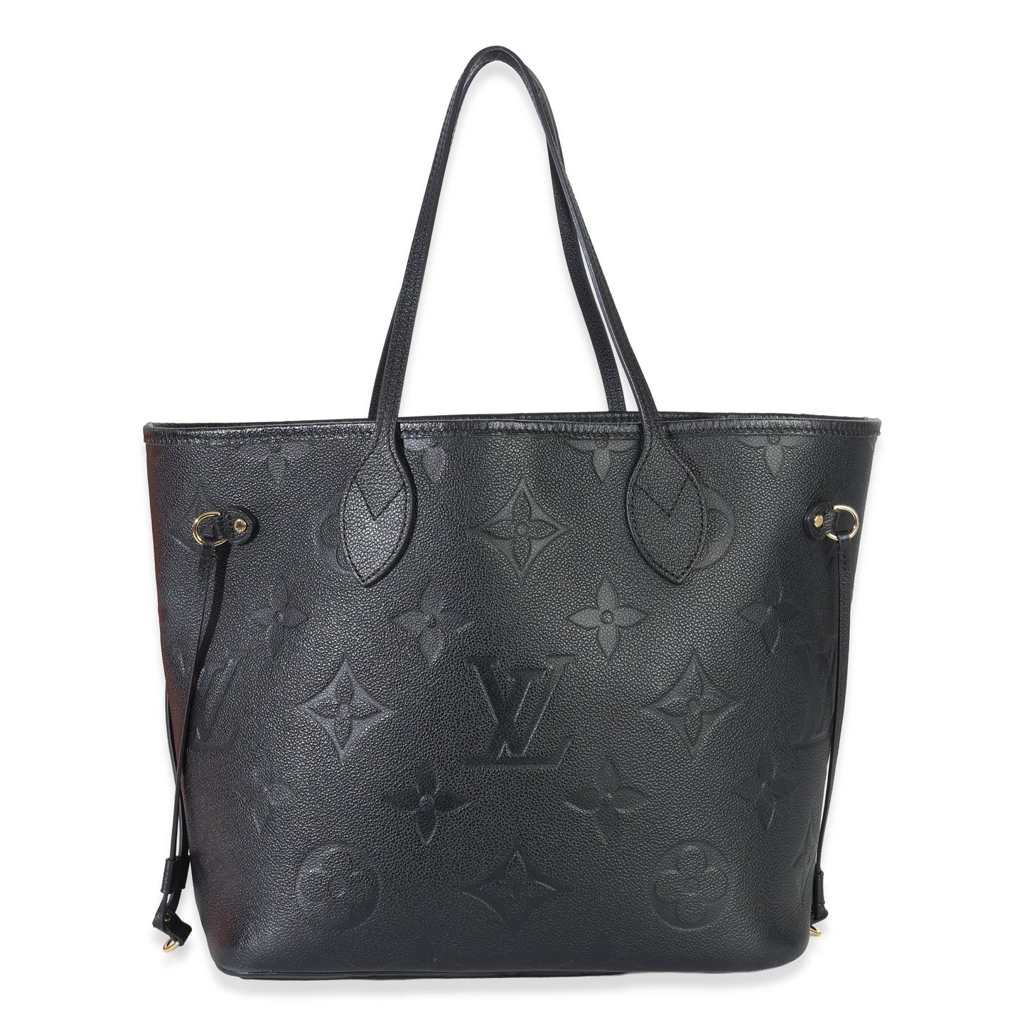 Louis Vuitton Black Giant Monogram Empreinte Neverfull MM